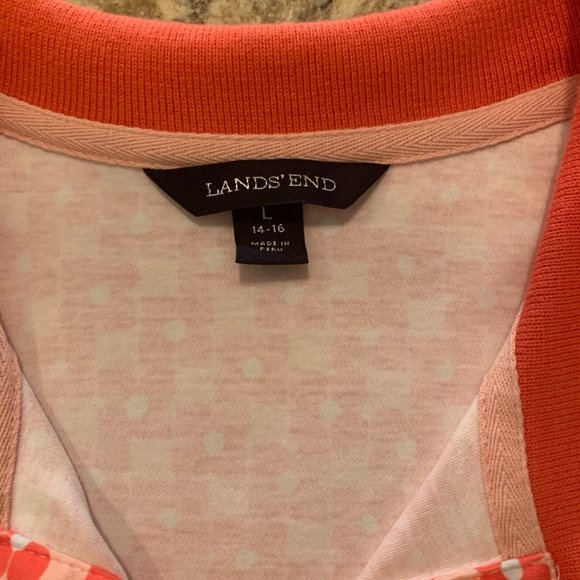 Lands' End Women's Polo, Large - Picture 2 of 5